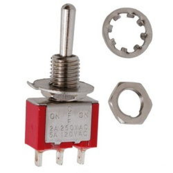 Тумблер STM-103 2A-250V 3PIN (ON-OFF-ON), 5шт