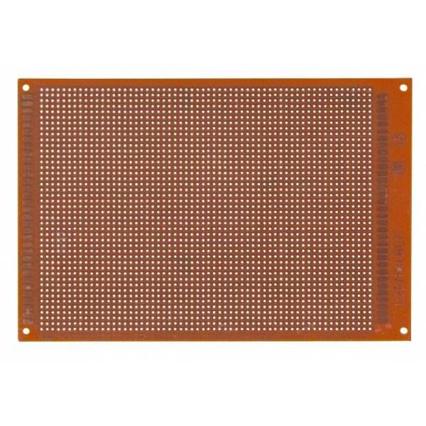 Односторонняя макетная плата 12x18 см