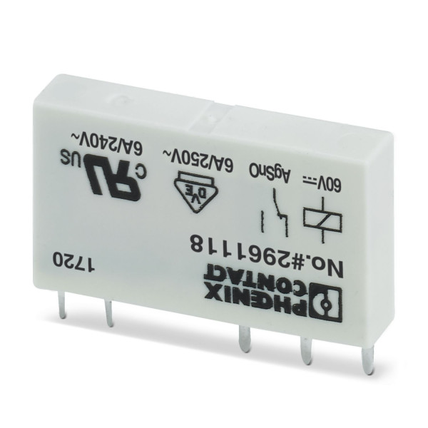 Phoenix contact 2961118 REL-MR- 60DC/21 одиночное реле