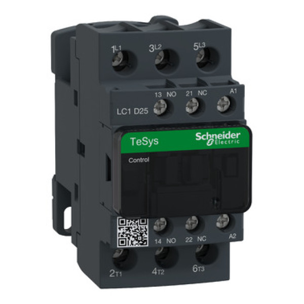 Контактор 3-х полюсный Schneider Electric TeSys LC1D12M7, 12А 440/220В AC 5.5кВт