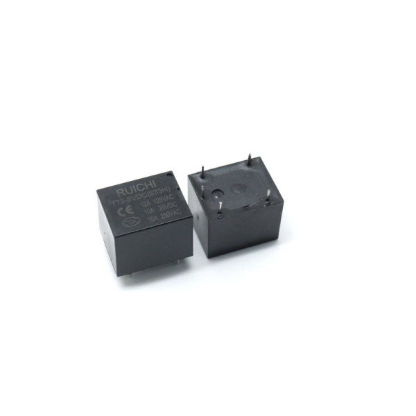 Реле электромагнитное T73 5VDC (833H) 10A, 1шт