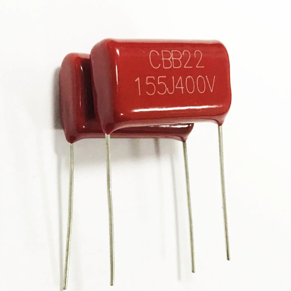 Пленочный конденсатор CBB22 155J-250V (1,5мкФ-250 вольт), 5%, 15мм