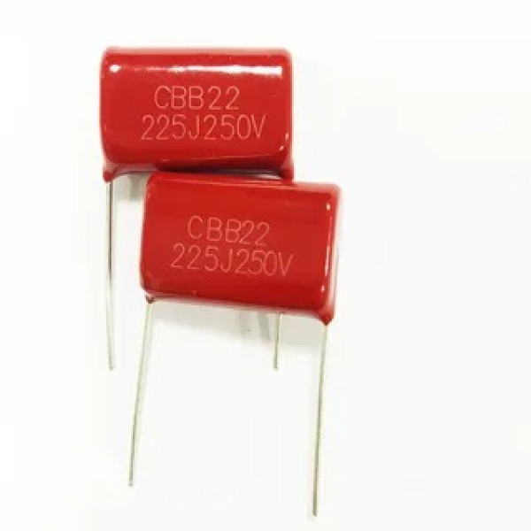 Пленочный конденсатор CBB22 225J-250V (2,2мкФ-250 вольт), 5%, 20мм
