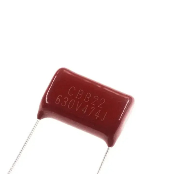 Пленочный конденсатор CBB22 474J-630V (0,47мкФ-630 вольт), 5%, 15мм