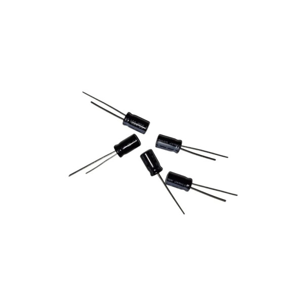Конденсатор электролитический 33мкФ-50В/33uF-50V, 6/11мм