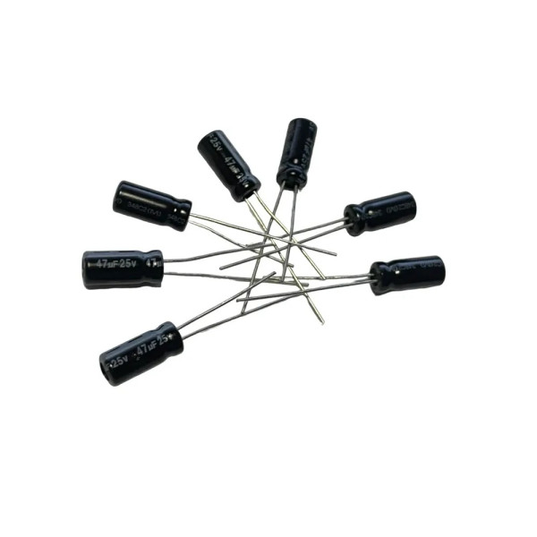 Конденсатор электролитический 47мкФ-50В/47uF-50V, 6/11мм