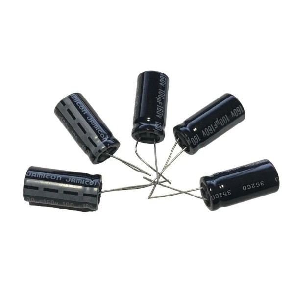 Конденсатор электролитический 100мкФ-160В/100uF-160V, 13/21мм