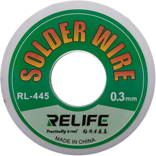 Припой в проволоке RELIFE RL-445 0.3mm 25гр