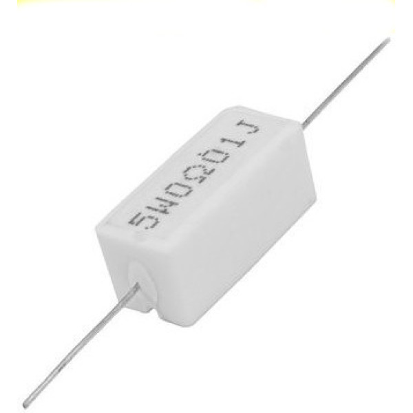 Резистор керамический SQP-5W0R1J (5Вт, 0,1 Ом, 5%) 10шт