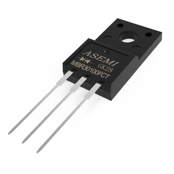 Диод Шоттки  MBR30100FCT (30А-100В), корпус ITO-220AB