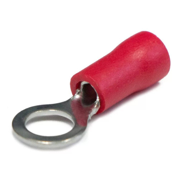 Наконечник кольцевой изолированный НКИ серии RV1,25-8 (красный цвет),10шт