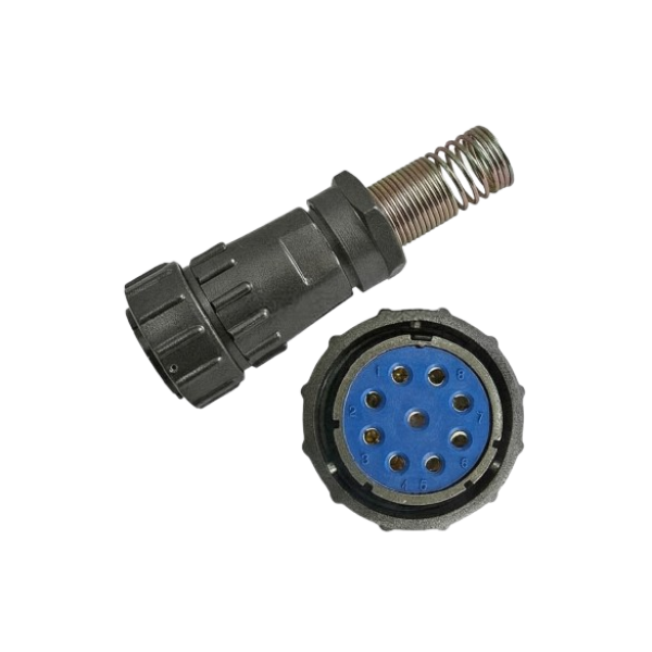 Разъем байонетный быстроразъемный FQ30-9TK-16 9pin d30мм
